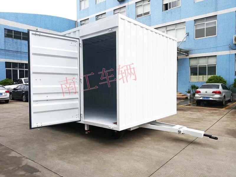 3吨箱式乐竞（中国）无动力全挂车