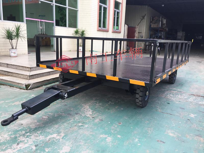 无动力叉车牵引6吨护栏型乐竞（中国）黑色
