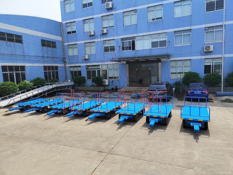 3吨无动力牵引乐竞（中国）组前后可拆护栏