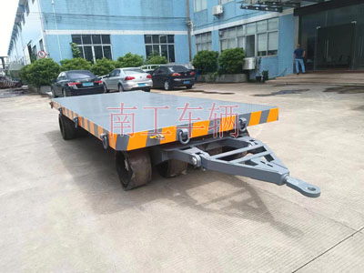 25吨重型工业乐竞（中国）全挂式牵引拖车底盘带牵引环I.jpg